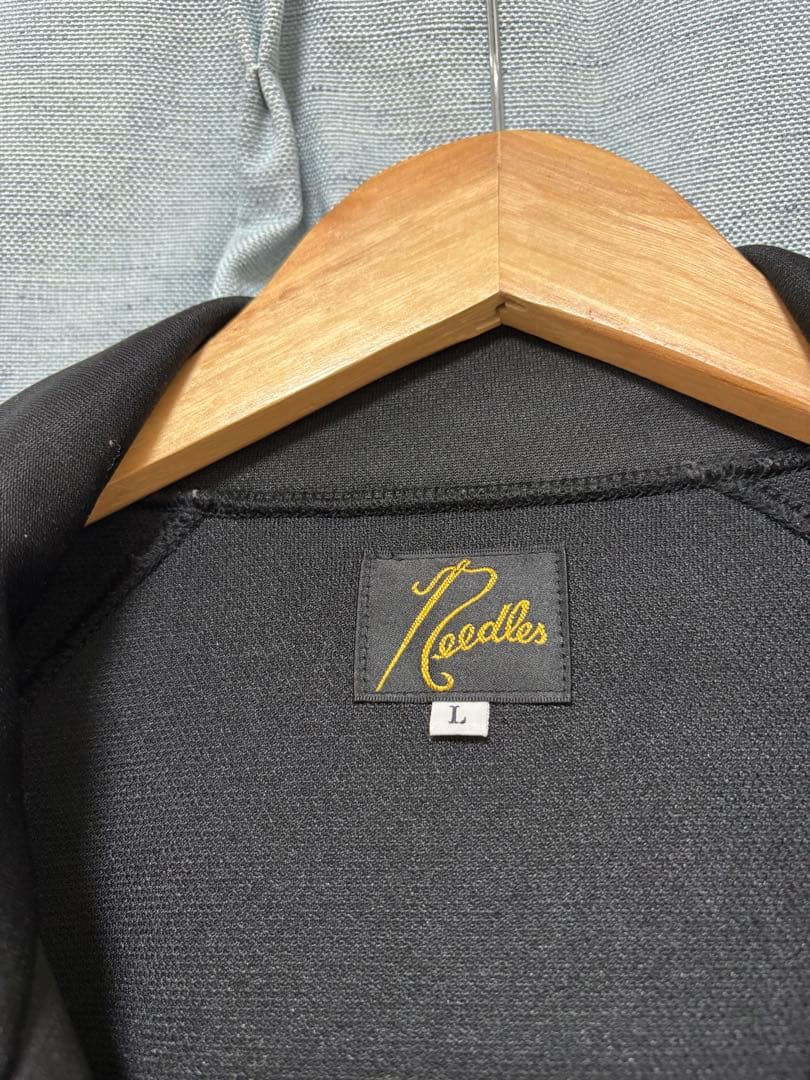 完売サイズ 別注 Needles トラックジャケット　black L size