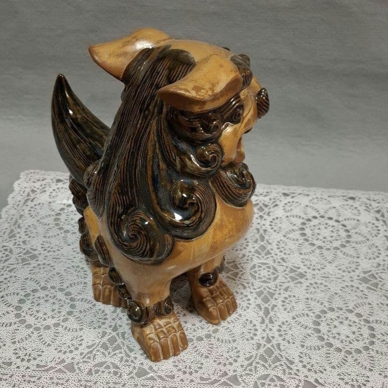 シーサー　沖縄　置物　開運　厄除け　2個組魔除け　大サイズ　インテリア