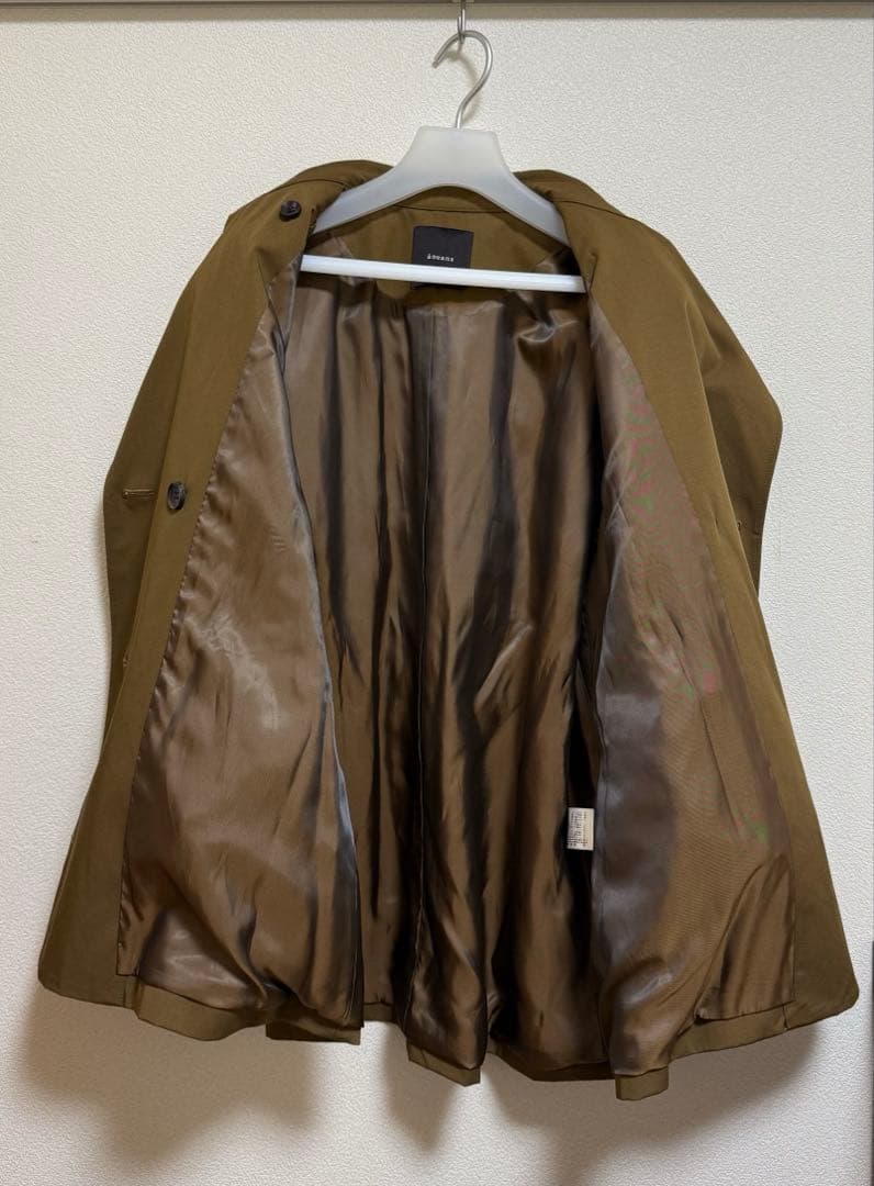 【11/13限定価格】anuans ハーフオーバートレンチコート M