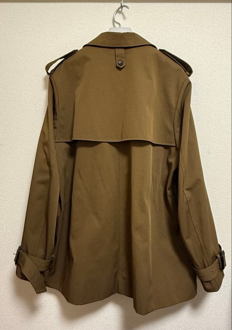 【11/13限定価格】anuans ハーフオーバートレンチコート M