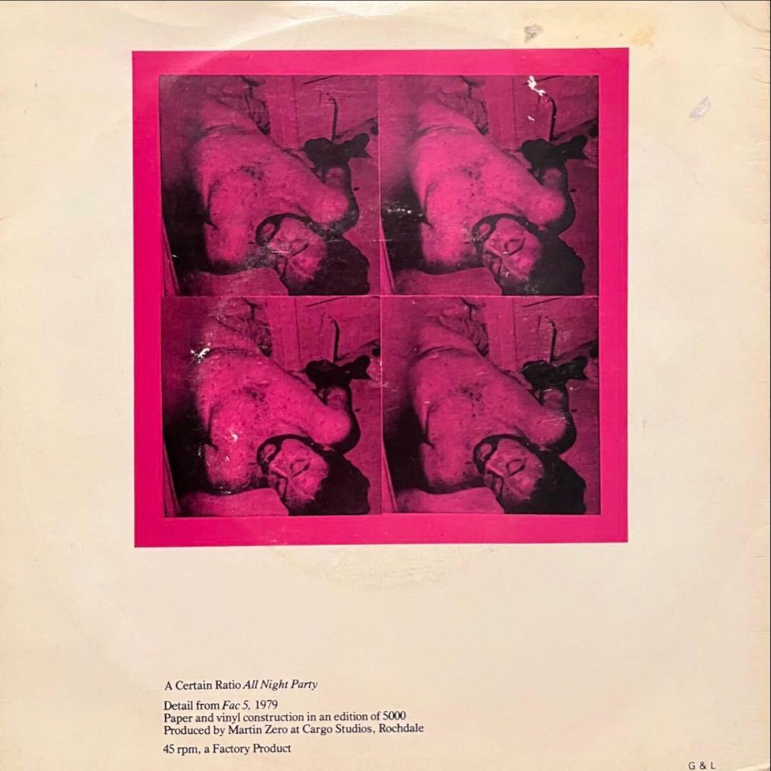 A Certain Ratio All Night〜 パンク天国 オリジナル盤