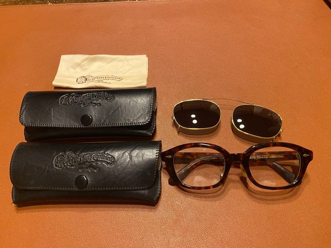 か*ん様 【最終値引】グラッドハンド メガネ　サングラス　クリップオン　丹波雅彦