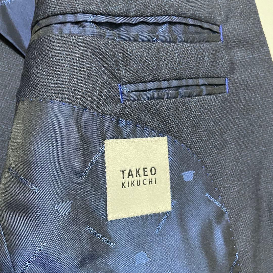 極美品✨️タケオキクチ DORMEUIL スーツ 紺 ネイビー super 160