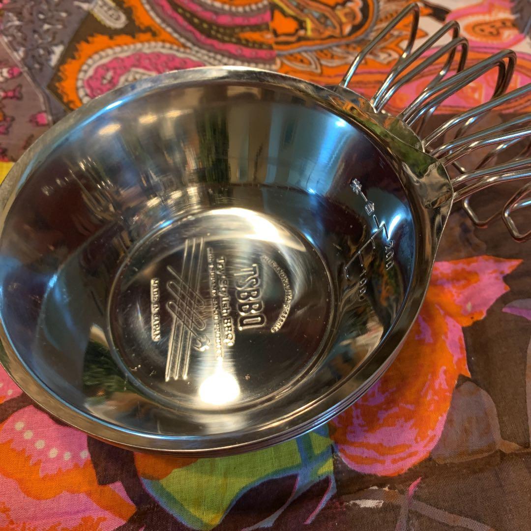 TSBBQ ステンレスシェラカップ 320 TSBBQ 5個セット