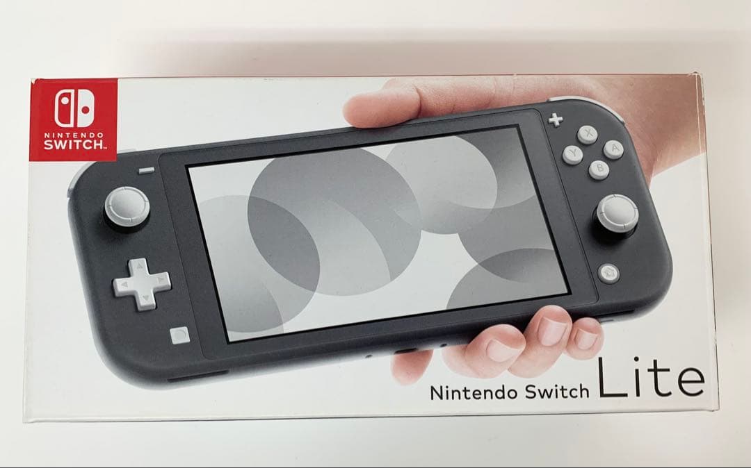 R*i様 Nintendo Switch Lite グレー ACアダプター 箱付