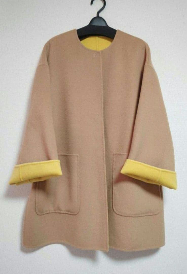 UBCMD バイカラー リバー ミドル コート