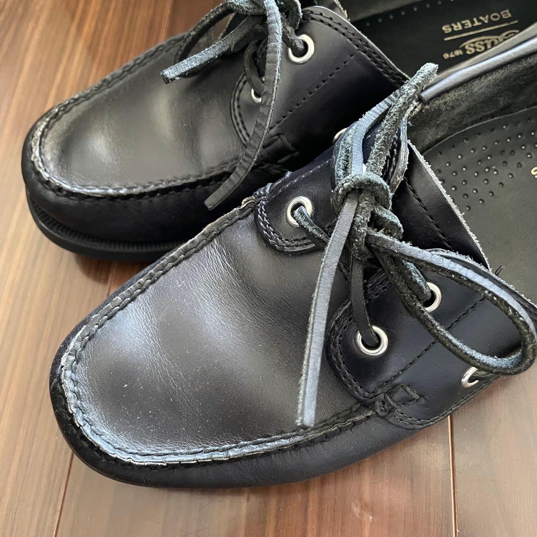 G.H. Bass & Co. ブラックデッキシューズ　US8（26cm相当）