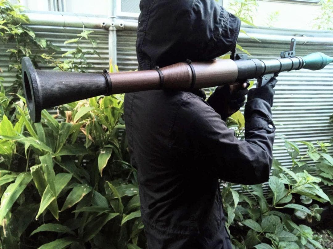 フルスクラッチ RPG-7 ロケットランチャー 3Dプリンター 成形 O