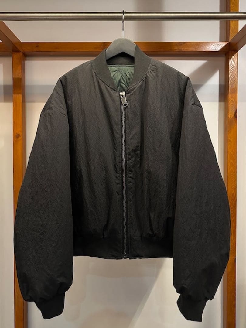 ジャケット・アウター ryaw AW25 HIDDEN BOMBER JACKET