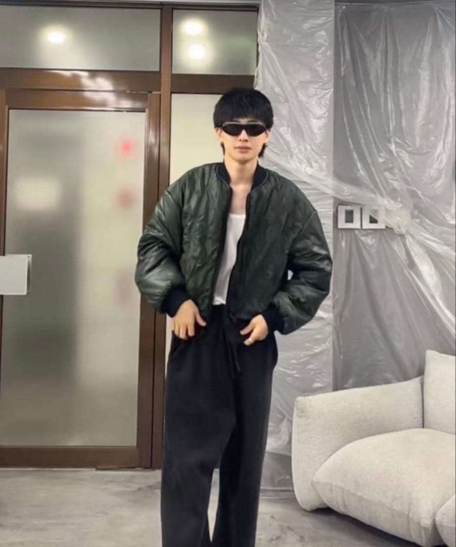 ジャケット・アウター ryaw AW25 HIDDEN BOMBER JACKET