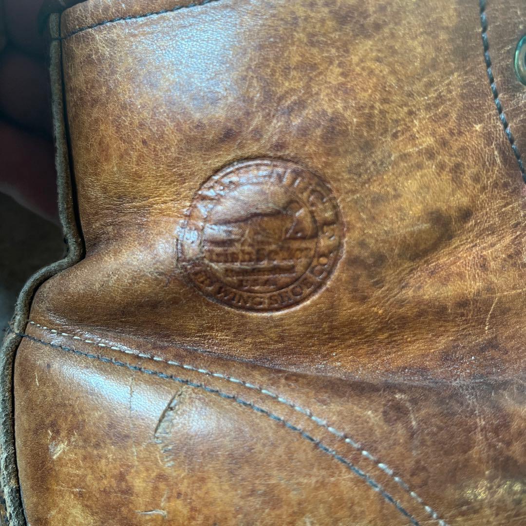 弁*天様 レッドウィング　アイリッシュセッター ブーツ　RED WING 犬刻印