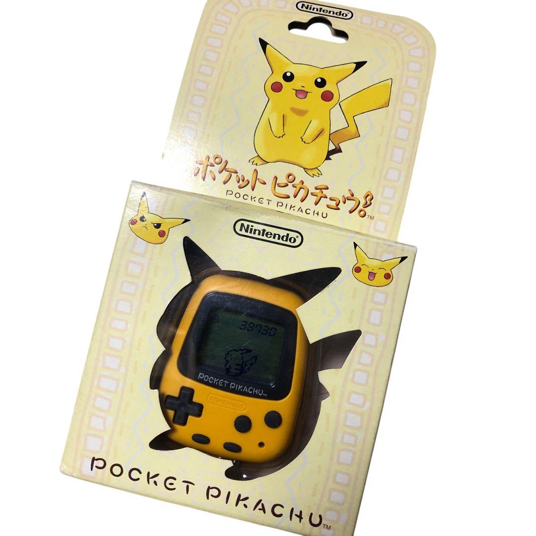 【未使用】Nintendo ポケットピカチュウ ポケモン 万歩計 任天堂