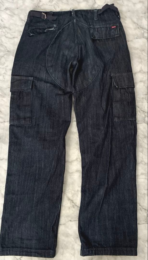 【希少】Old Stüssy Rough & Rugged デニムカーゴパンツ