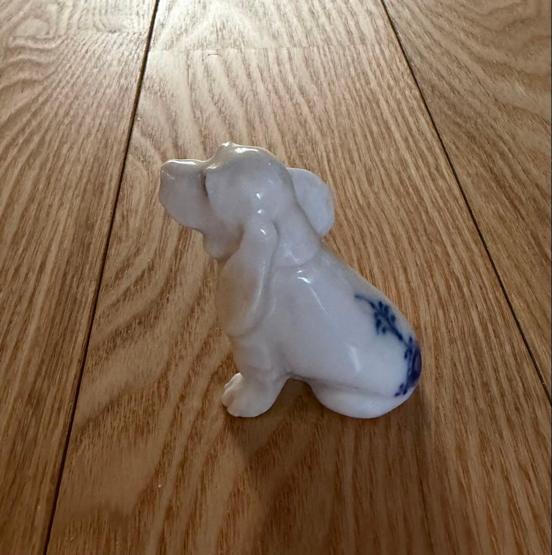 ロイヤルコペンハーゲン　ブルーパルメッテ フィギュリン　犬