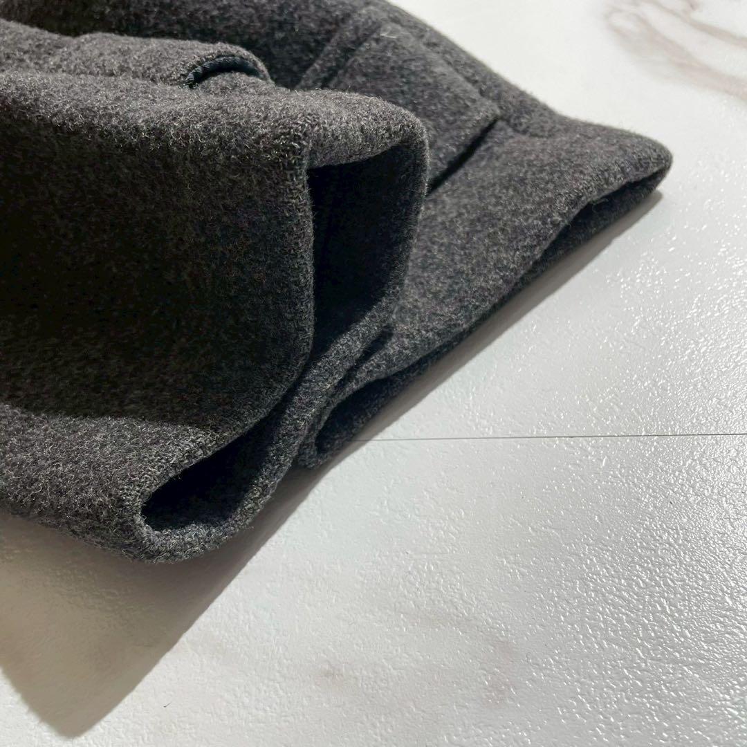 【極美品✨】バーバリーロンドン ダッフルコート ノバチェック メンズ グレー