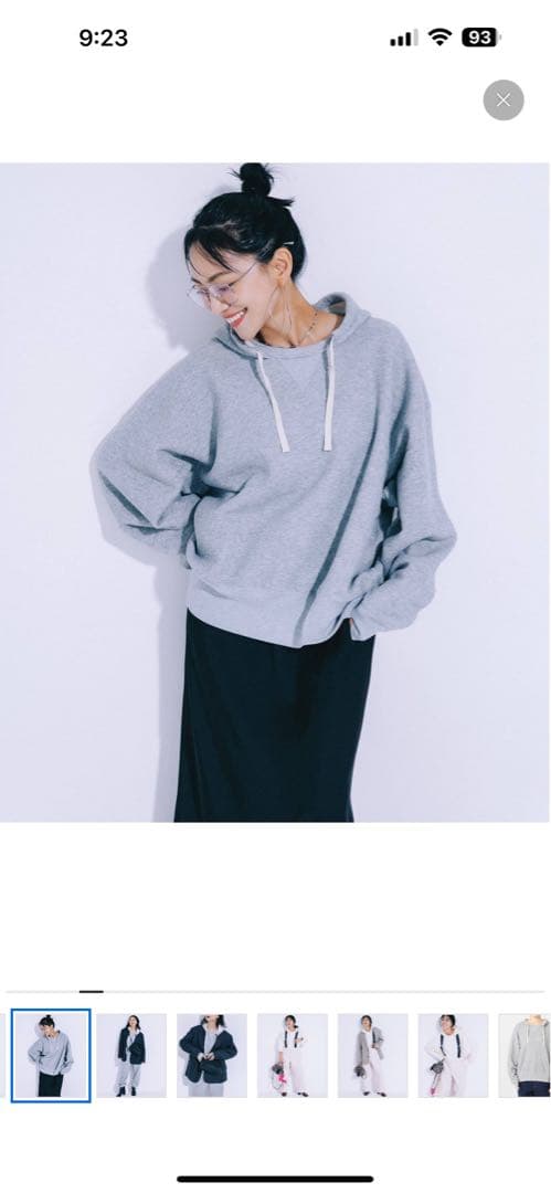 トップス Cozue Ninomiya EX DISCUS hoody