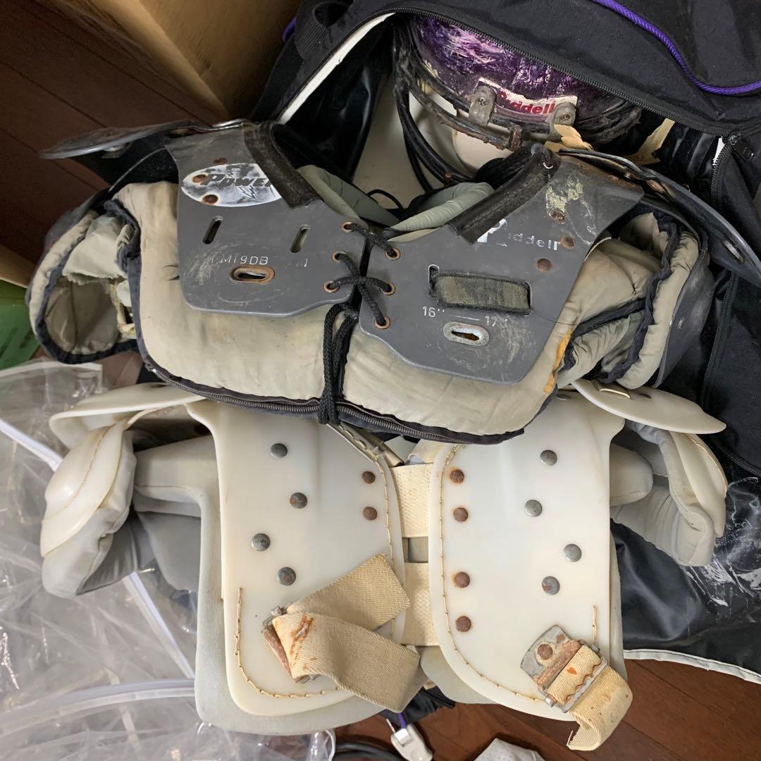 ★値下げ　アメフト　ヘルメット　ジャージ　ショルダーパッド　バッグ　おまけ付き