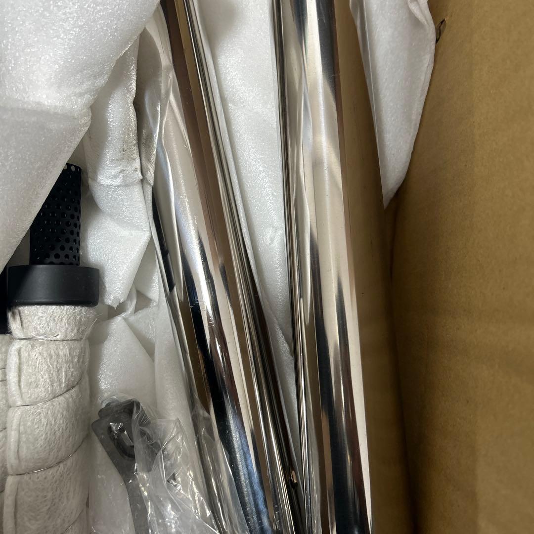 シャドウ400 スラッシュカットマフラー