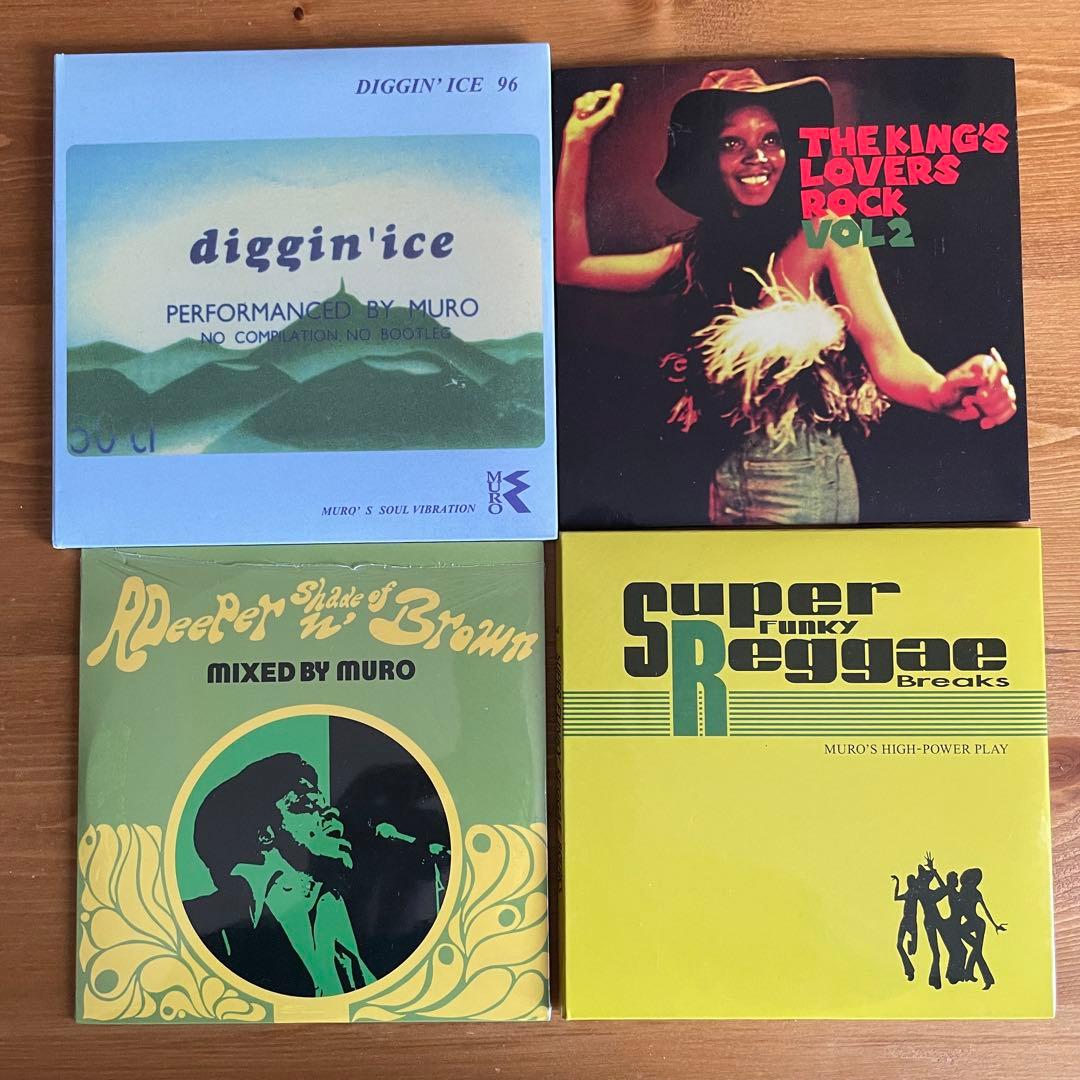 MURO MIX CD 計4枚セットdiggin'ice 96他