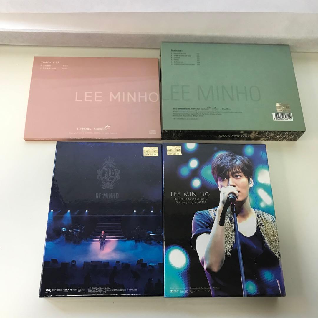 イ・ミンホ　CD、DVD セット　各種特典付