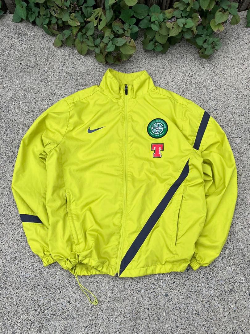【美品】Nike×セルティックFC/トラックジャケット/ジャージ/ナイキ M