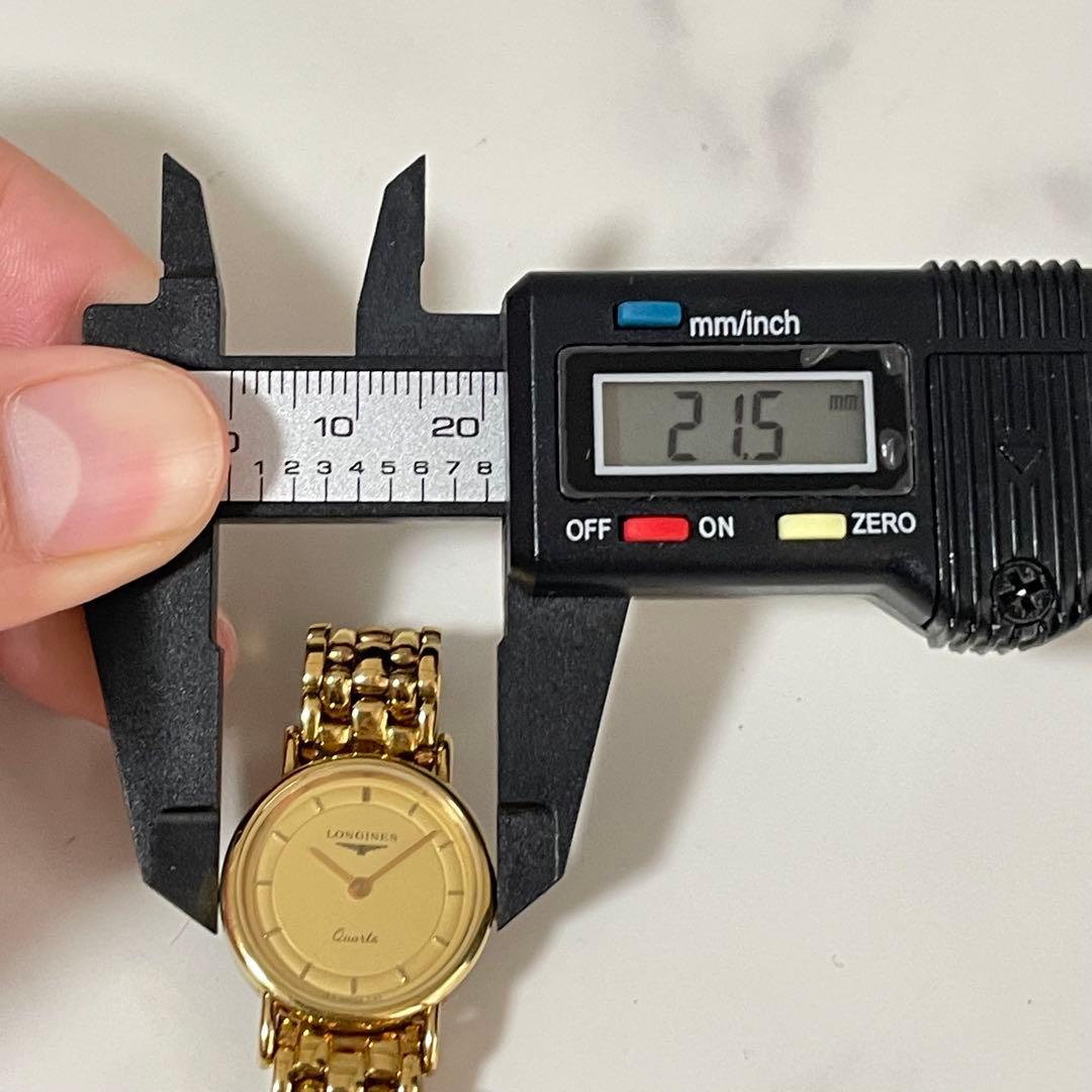 稼動品　LONGINES ロンジン　ラウンド　ゴールドベルト　腕時計