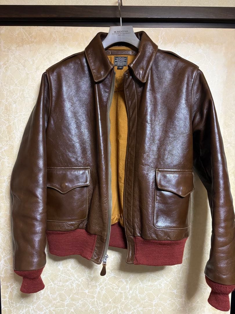 バズリクソンズA2 エアロレザー 40