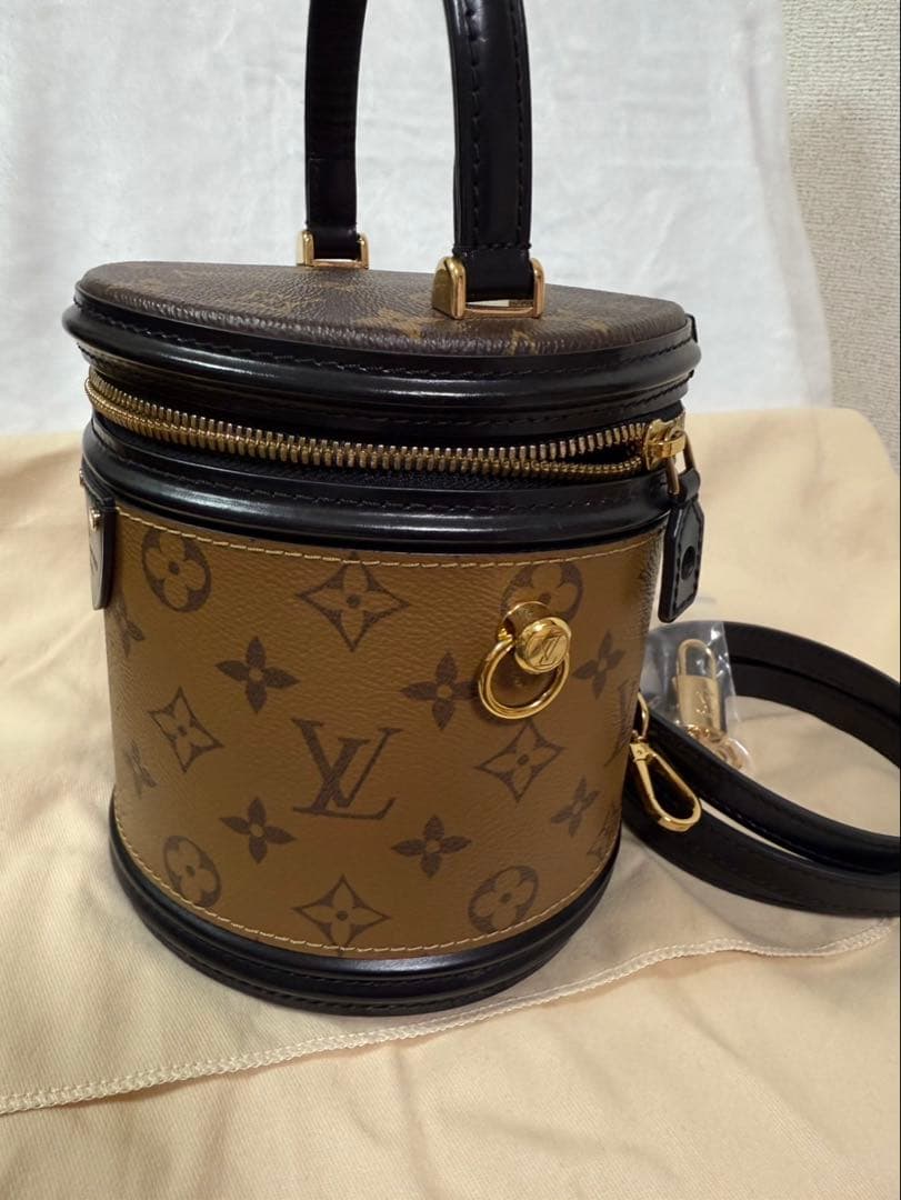 Louis Vuitton バケツ型バッグ　モノグラム・リバース カンヌ
