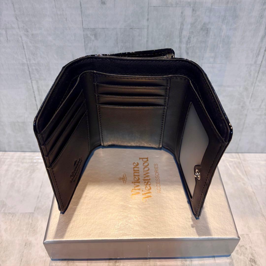 Vivienne Westwood 3つ折り財布 / エレガントブラック