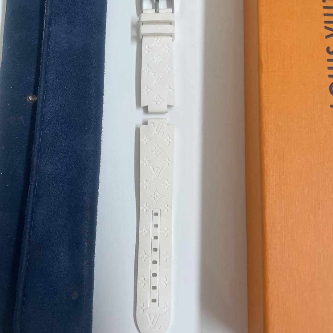 7日まで限定！ LOUIS VUITTON ラバーベルト ホワイト