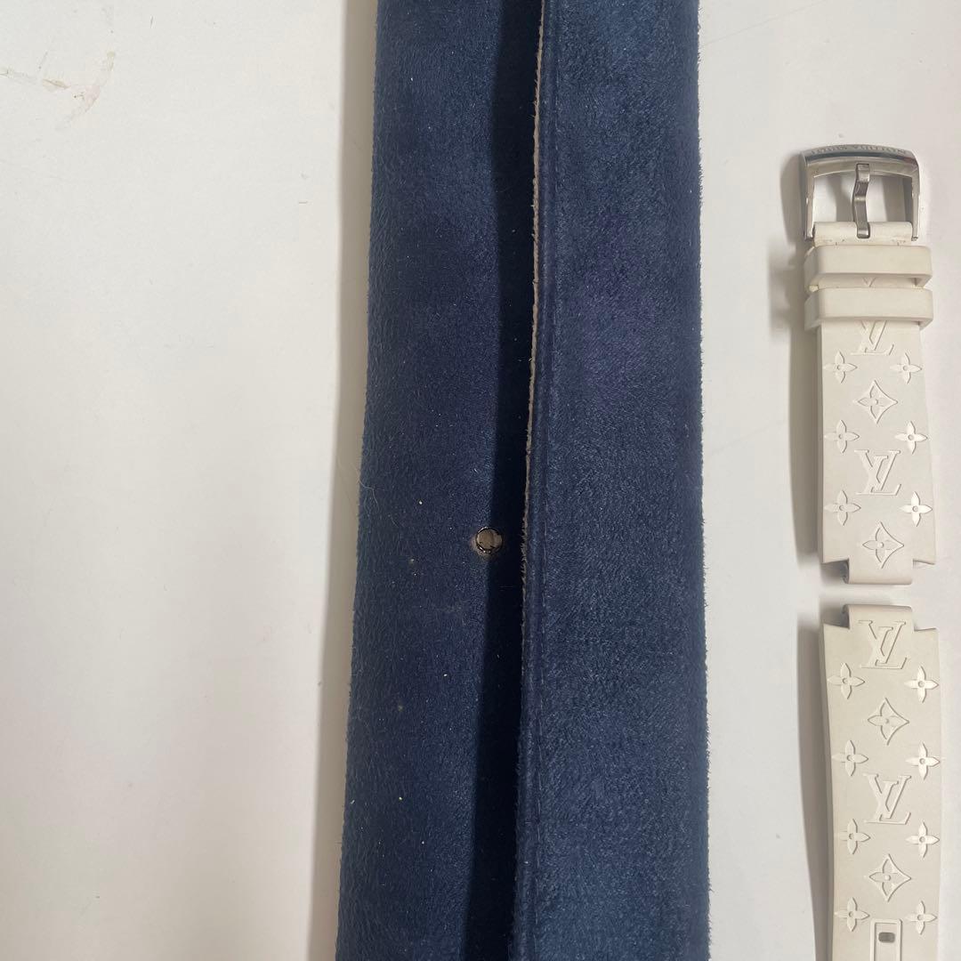 7日まで限定！ LOUIS VUITTON ラバーベルト ホワイト