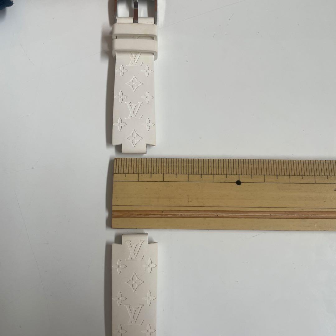 7日まで限定！ LOUIS VUITTON ラバーベルト ホワイト