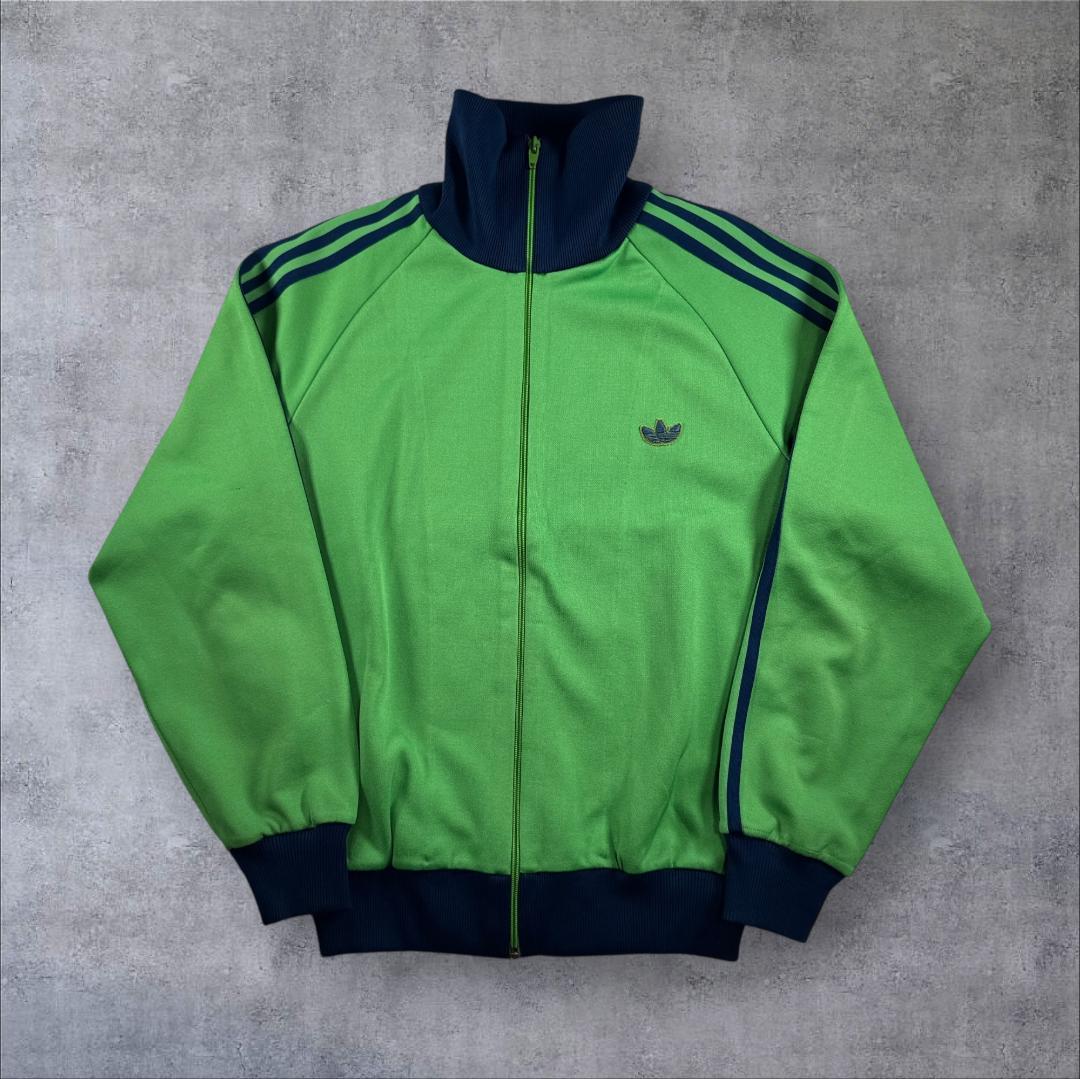 コムドット ゆうた着用 80s アディダス トラックジャケット デサント製