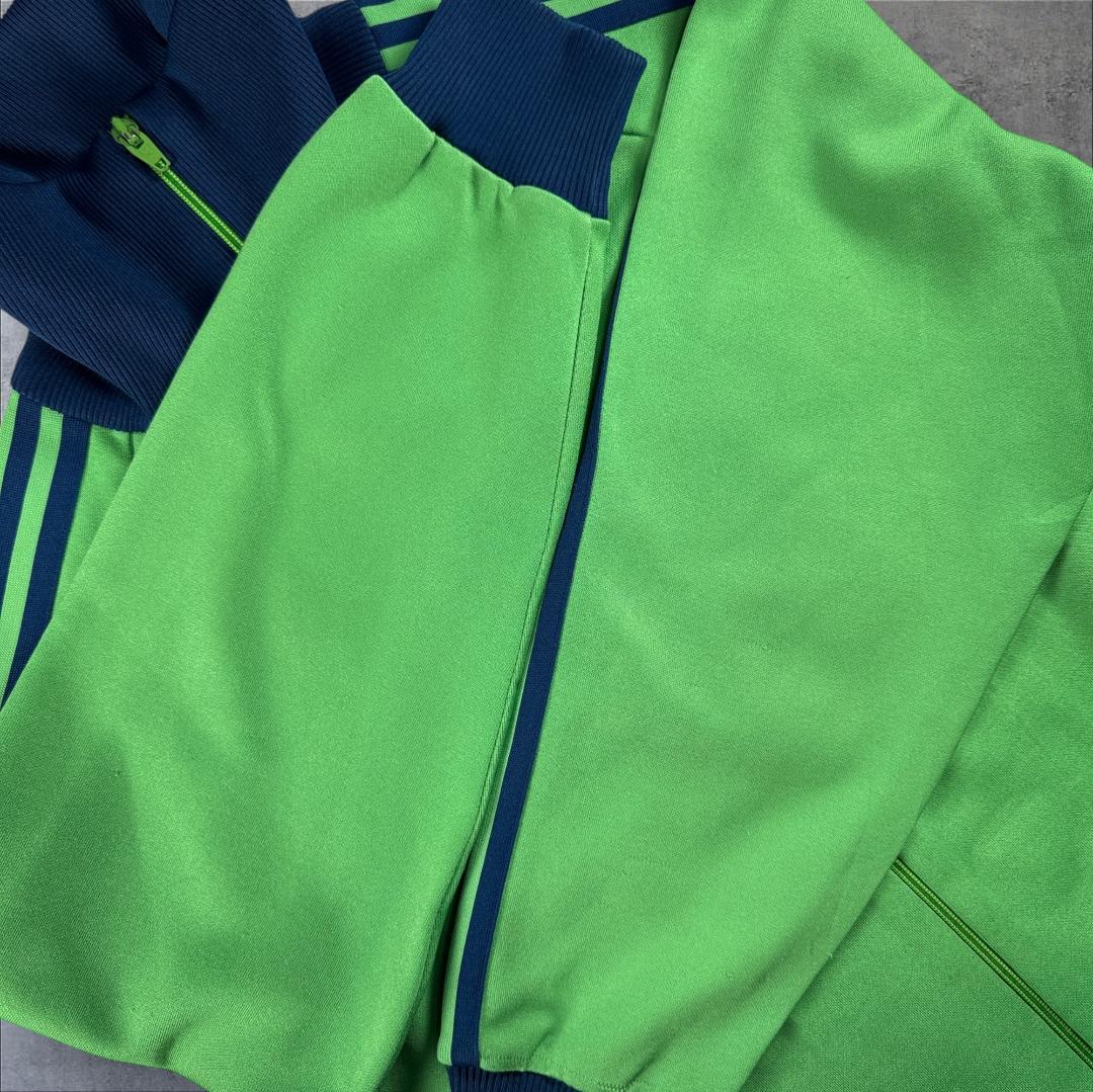 コムドット ゆうた着用 80s アディダス トラックジャケット デサント製