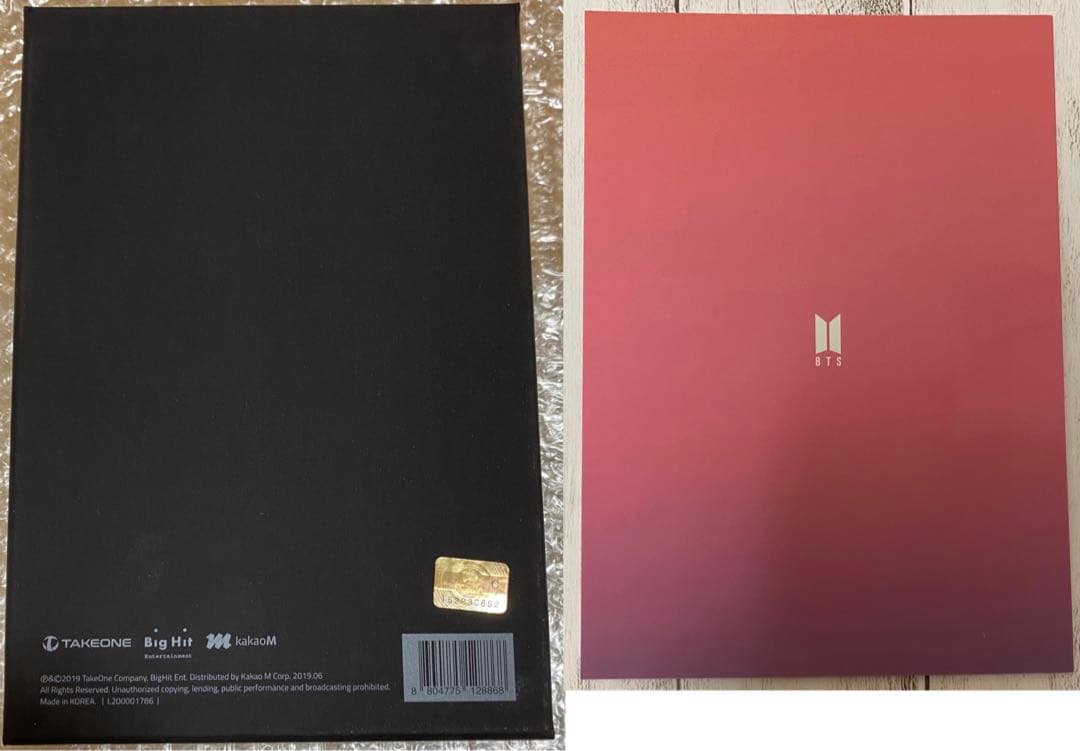 BTS BTSWORLD SoundTrack OST 公式 ユニバ特典 ノート