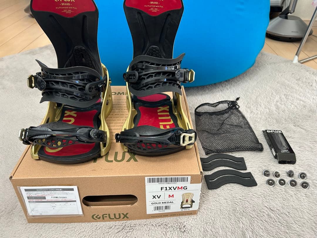 FLUX フラックス　XV Mサイズ　カービング・フリー向け　元箱あり