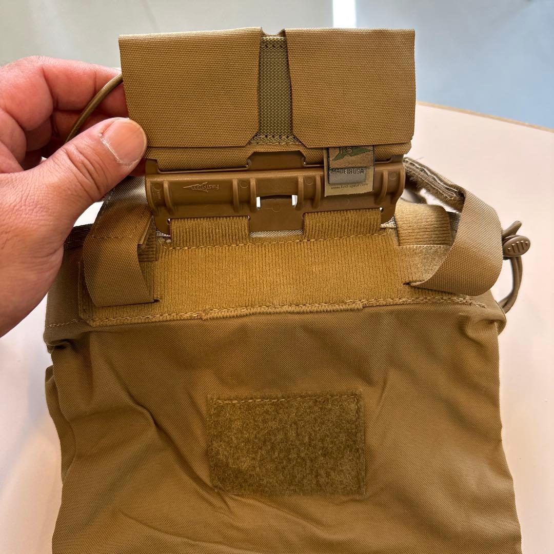 FIRSTSPEAR タンカラー ポーチ