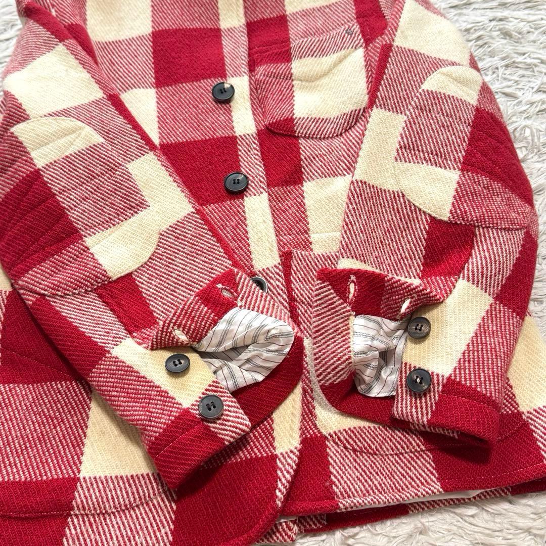 美品 フランス製 ARPIN ツイード ジェントルマン ブレザー 定価9.6万円