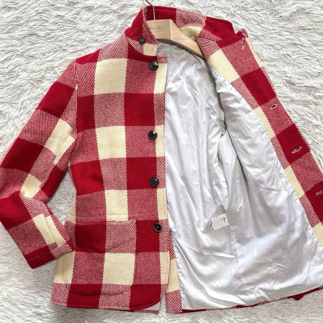 美品 フランス製 ARPIN ツイード ジェントルマン ブレザー 定価9.6万円