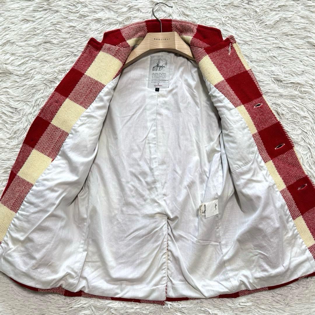 美品 フランス製 ARPIN ツイード ジェントルマン ブレザー 定価9.6万円