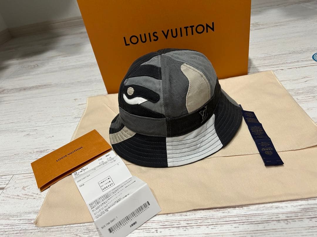 ※値下げ！！ルイヴィトン　バケットハット(美品)　Mサイズ