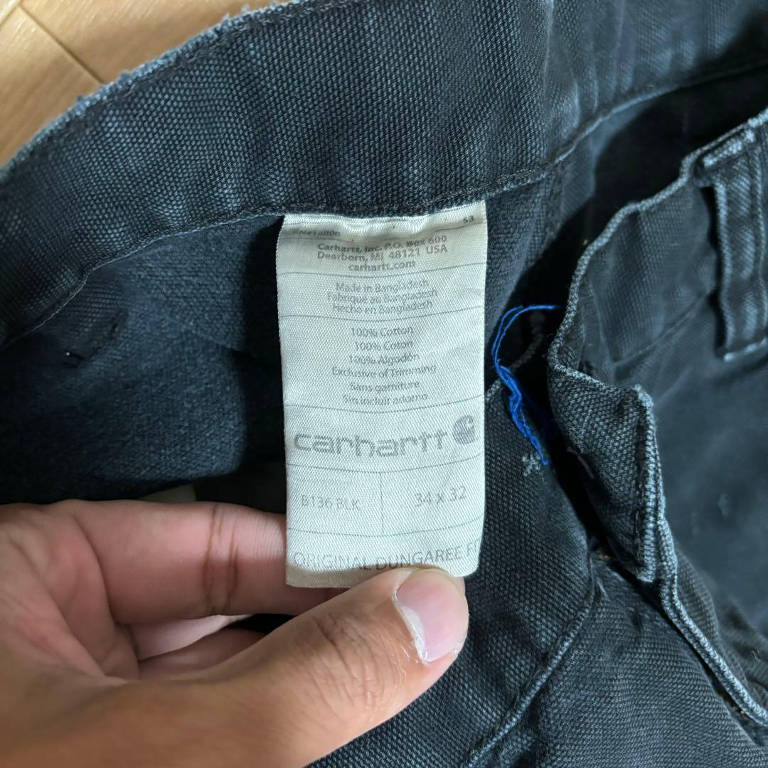 carhartt ダブルニー ダック生地 ワークパンツ