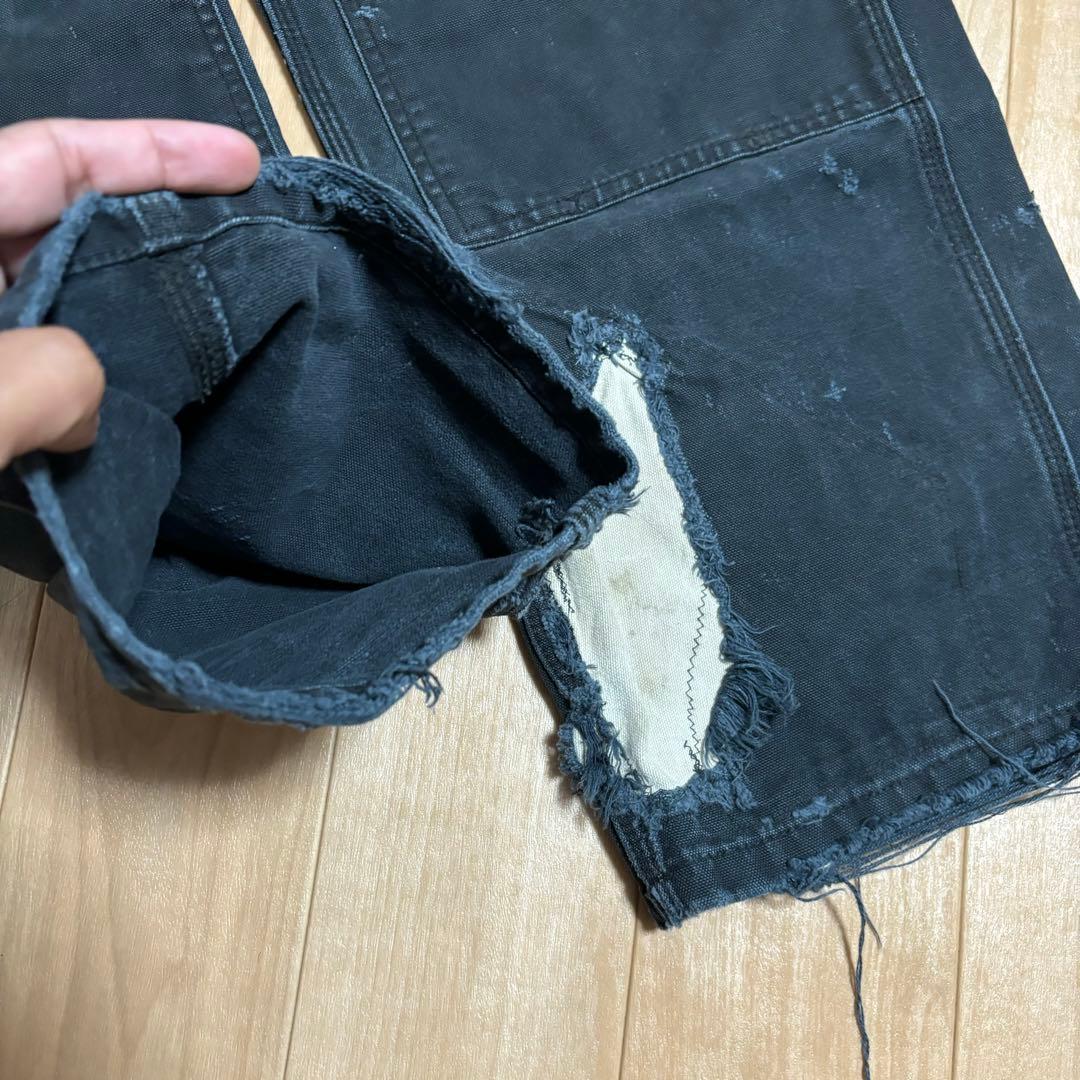 carhartt ダブルニー ダック生地 ワークパンツ