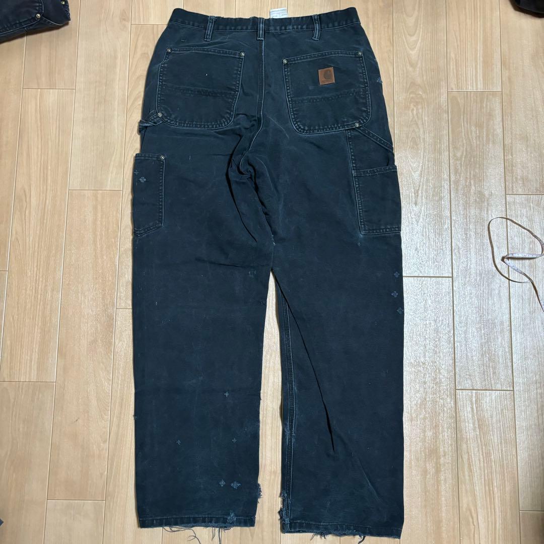 carhartt ダブルニー ダック生地 ワークパンツ