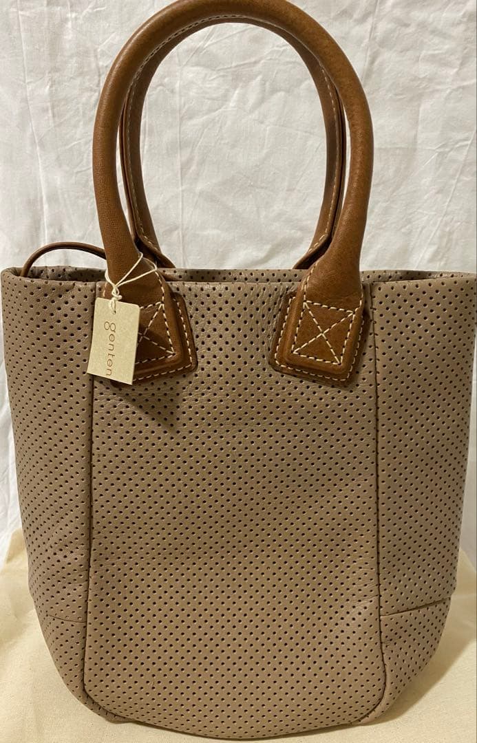 【新品・未使用】genten ゲンテン手提げバッグ