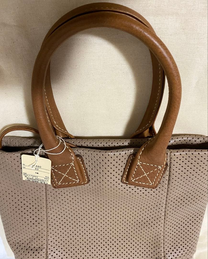 【新品・未使用】genten ゲンテン手提げバッグ