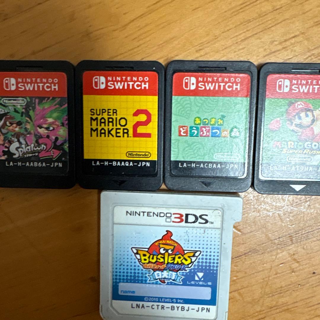 スプラトゥーン2 マリオメーカー2 あつまれどうぶつの森 スーパーマリオゴルフ