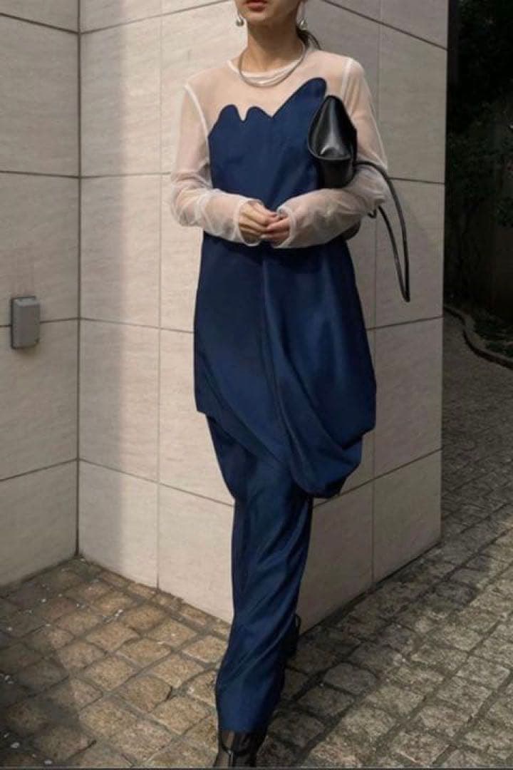 ameri ドレス　ロングワンピース