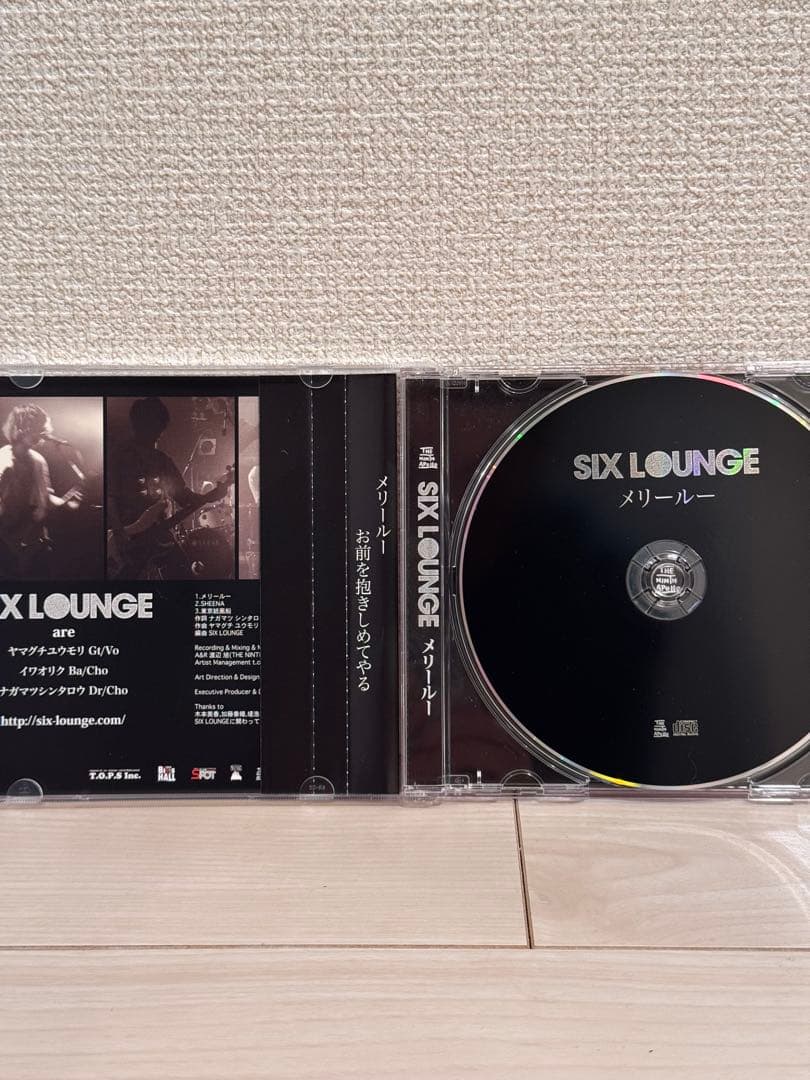 【即購入可】 SIX LOUNGE メリールー サイン入り CD