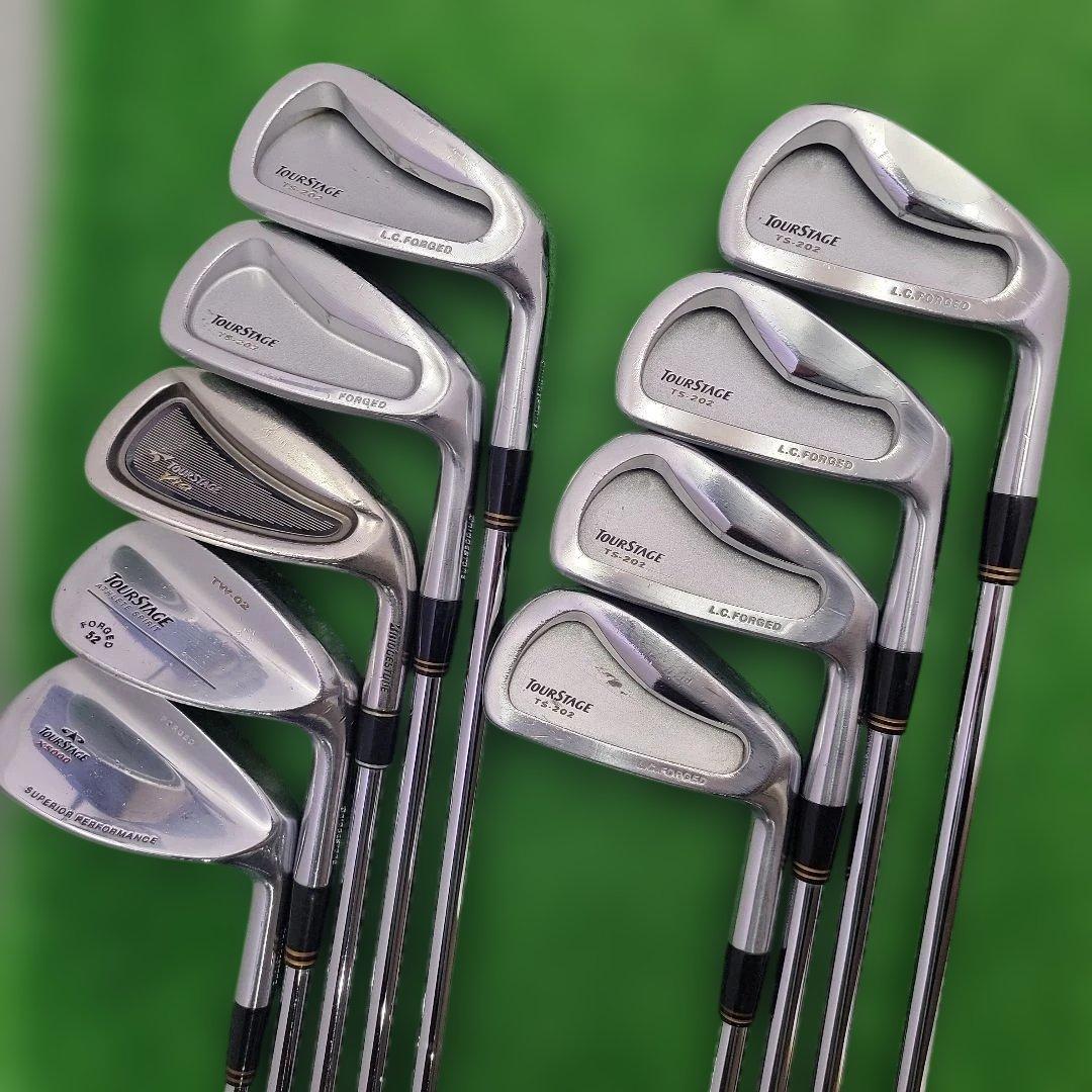 (1077)⛳ブリヂストンゴルフクラブセット　初心者男性用ゴルフクラブ